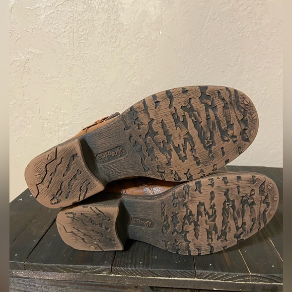 Like-new lace up faux leather tall boots - Picture 11 of 13